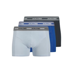 Jack & Jones Jongens boxershorts trunks jacleo 3-pack blauw