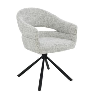 Livingfurn eetkamerstoel linn bisque oasis set van 2 62x58x85cm