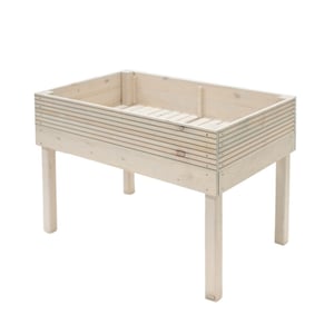 Westmann Frieda houten plantenbak op poten 75x119x79 cm licht