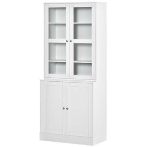 4goodz Boekenkast met open en dichte vakken 40x76x178 cm -