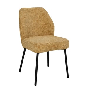 Livingfurn eetkamerstoel tess honey set van 2 63x48x83cm
