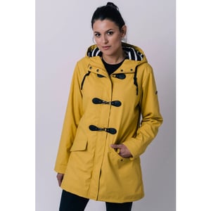 Batela Breskens gele dames winter regenjas -