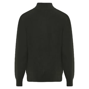 Olaf Hussein Heren knitted zip up cardigan