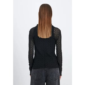 Norr Rosalina top black -