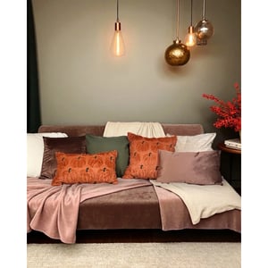 NOVÉE Furry pumpkin | 30 x 50 cm | kussenhoes | polyester