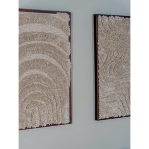 Home67 Wanddecoratie demi wool hanging 70 x 100 cm