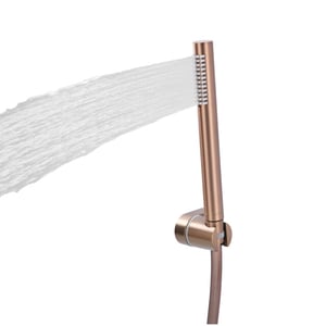 Vtw Living badkraan met handdouche geborsteld brons pvd coating