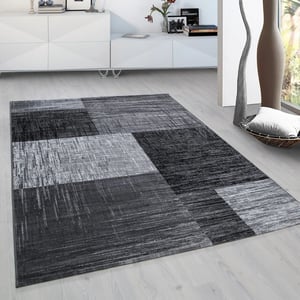 Muratap Plus vloerkleed laagpolig tapijt woonkamer grijs / 200x290 cm
