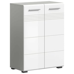 Furnilux Copa midi kast hoogglans mdf tz lichtgrijs nb