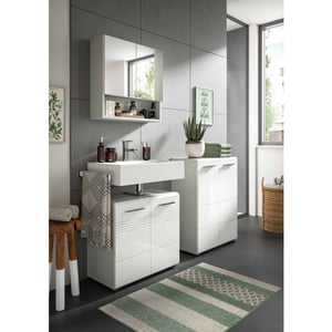 Furnilux Copa midi kast hoogglans mdf tz lichtgrijs nb