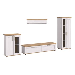 Furnilux Woonkamercombinatie verona sibiu larch nb artisan oak nb