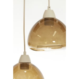 Light & Living hanglamp 10l 120x19x14 cm bisho glas +zand
