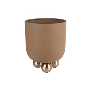 Present Time bloempot estilo large mocha brown