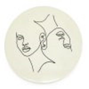 Furnilux wanddeco clay abstract klein 45 x 45 x 2 cm