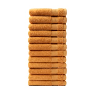 DoubleDry Handdoeken set 50 x 100 cm 12 stuks 100% zacht katoen 500 g/m2 -