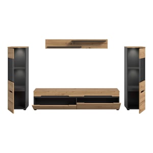 Furnilux Canu woonkamercombinatie inclusief verlichting staand-hangend artisan nb