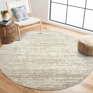 Muratap Relax oslo laagpolig effen vloerkleed rond modern tapijt - 120 cm rond