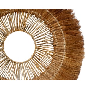 Furnilux Furni-surya wandornament bananenvezel Ø70 cm
