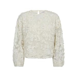 Co'Couture Tessycc flower blouse off white
