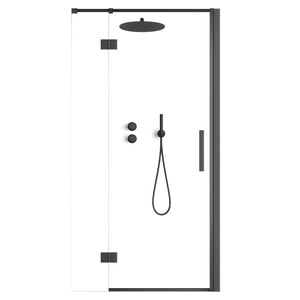 Vtw Living stijlvolle gun metal nisdeur deur rechts 100200 cm nano