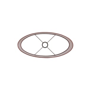 Light & Living lampenkap imani 45x21x32 cm -