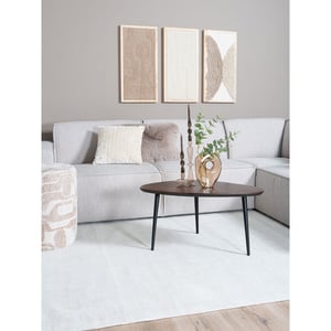 Veer Carpets Vloerkleed cos viscose ivory 160 x 230 cm