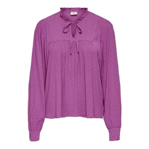 Jacqueline de Yong Lima life l/s tie detail top wvn dia