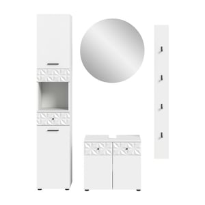 Furnilux Prisma badkamercombinatie nb hoogglans mdf tz