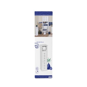 4goodz Toiletrolhouder met toiletroldispenser santorini 18x18x75 cm -