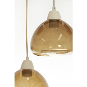 Light & Living hanglamp 5l 104x19x14 cm bisho glas +zand