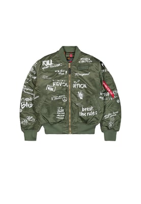 MA-1 Peace Bomber Jacket
