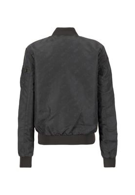 MA-1 Light Weight Allover Print Rainbow Reflective Bomber Jacket