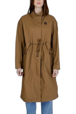 Långärmad utility trench coat