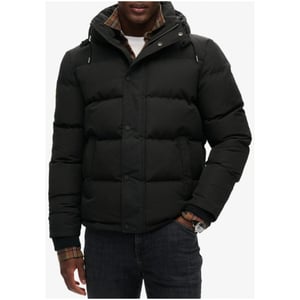 Hooded padded jacket