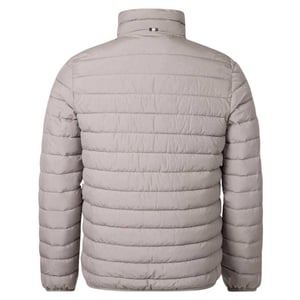 Aquascutum Heren Mock Neck Active Gewatteerd Jasje (Grijs)