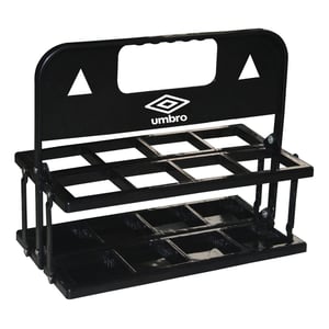 Umbro Logo 8 Bottles Water Bottle Carrier (Black)