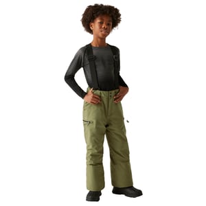 Dare 2B Kinder/Kids Pow II Waterdichte Distressed Skibroek (Martini-olijfje)