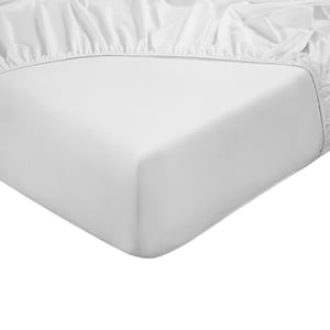 DoubleDry Hoeslaken 100% natuurlijk katoen eenpersoons 90x200 cm zacht &