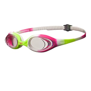 Arena Childrens/Kids Spider Swimming Goggles (Lime/Fuchsia/White)