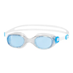 Speedo Unisex Adult Futura Classic Swimming Goggles (Clear/Blue)
