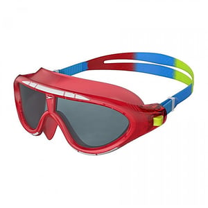Speedo Kinder/Kinder Rift Smoke Biofuse zwembril (Lavarood/Japanblauw/Groen)