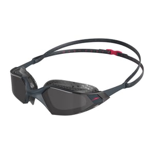 Speedo Unisex Adult Aquapulse Pro Smoke Zwembril (Grijs/Rood)
