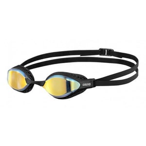 Arena Unisex Adult Airspeed Swimming Goggles (Yellow/Copper/Black)