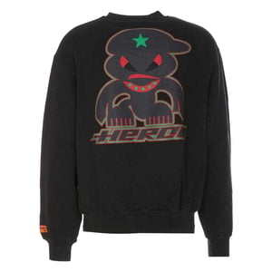 Heron Preston Heren Monster Crew Neck Sweatshirt (Zwart)