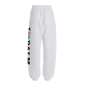 Palm Angels Volwassen uniseks I Love Pa Joggingbroek (Wit)