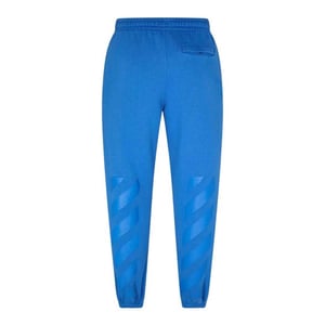 Off White Heren zweetbroek (Blauw)