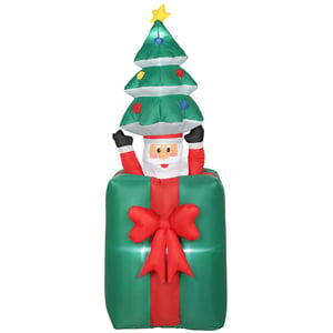 4goodz Opblaasbare kerstdecoratie met led-lampjes voor binnen en buiten