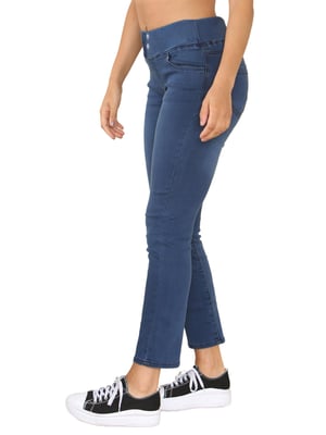 Enzo | Dames Wijde Taille Jeans
