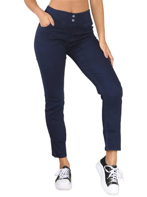 Enzo | Womens Wider Waist Jeans