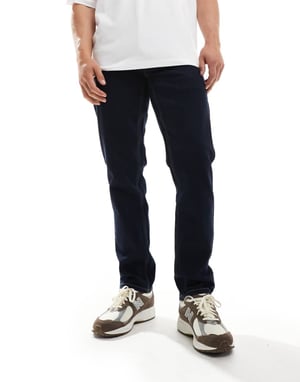 Farah Elm slim jeans in dark rinse